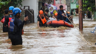 Usai Diguyur Hujan, 28 RT dan 4 Ruas Jalan di Jakarta Dikepung Banjir
