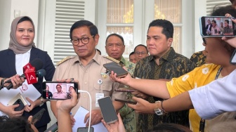 Mau Lebih Sering Pakai JIS untuk Pertandingan Timnas, Erick Thohir Temui Pramono di Balai Kota