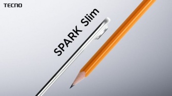 Saingi iPhone 17 Air dan Samsung Galaxy S25 Edge, Tecno Spark Slim Jadi HP Tertipis di Dunia!