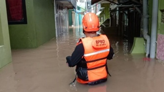 Banjir Akibat Luapan Kali Ciliwung di Jakarta Meluas, 47 RT di Jaksel dan Jaktim Terdampak