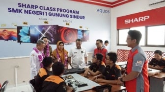 Sharp Class Siapkan Tenaga Kerja Berkualitas, Kurangi Pengangguran di Kalangan SMK