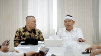 Menhub Dudy Purwagandhi Temui Dedi Mulyadi, Bahas Persiapan Angkutan Lebaran Hingga Potensi Pasar Tumpah