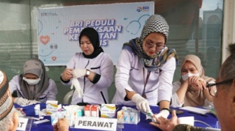 Tebar Kebaikan di Bulan Ramadhan, BRI Peduli Gelar Cek Kesehatan Gratis!