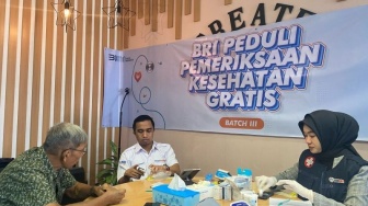 BRI Peduli Gelar Layanan Kesehatan Gratis untuk Pensiunan dan Warga Makassar