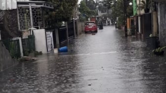 Curah Hujan Tinggi, Ratusan Rumah di Rancasari Bandung Terendam Banjir