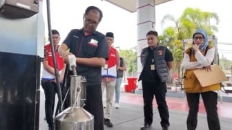 Polisi dan Pertamina Sidak SPBU di Semarang, Pastikan Stok dan Kualitas BBM Aman untuk Mudik