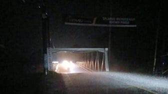 Jembatan Bojongkopo Sukabumi Amblas, Akses ke Jampang Terputus