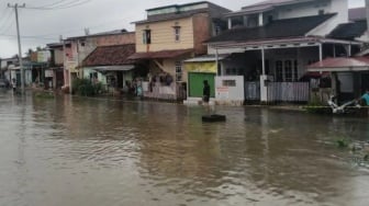 Palembang Dikepung Banjir! Hujan Deras Semalaman Bikin Warga Panik