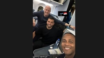 Patrick Kluivert dan Jordi Cruyff OTW Indonesia