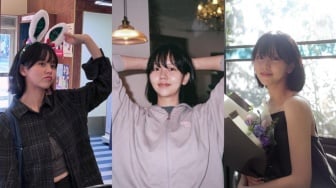 Bingung Mix and Match dengan Rambut Pendek? Coba 5 OOTD ala Kim So Hyun Ini