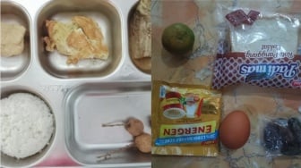 Menu Makan Bergizi Gratis Selama Puasa Kembali Bikin Elus Dada, Publik: Ini Mah Jajan Kocak!