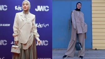 7 Inspirasi Outfit Sederhana Wanita Hijab, Gaya OOTD Artis Ini Bisa Jadi Contoh