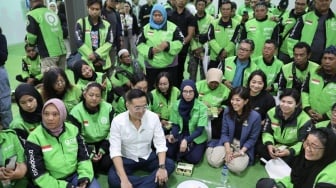 Perangi Judi Online lewat Edukasi Bareng Driver Gojek