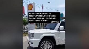 Cek Fakta: Video Mobil Maung Garuda Isi Bensin di SPBU Shell