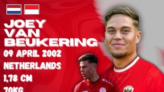 3 Fakta Joey Van Beukering, Pemain Keturunan Yogyakarta di Klub Belanda De Treffers