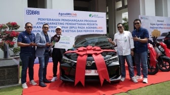 Lindungi Ribuan Pekerja Informal, AgenBRILink Ini Dapat Mobil Gratis