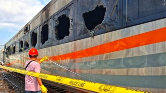 Pelaku Pembakaran Gerbong di Stasiun Yogyakarta Jadi Tersangka, KAI Alami Kerugian Rp 6,9 Miliar