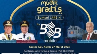 Rayakan Lebaran Bersama Keluarga! Mudik Gratis Bank Sumsel Babel Dibuka, Ini Jadwalnya