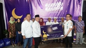 BRI Tebar Berkah Ramadhan: 1500 Paket Sembako dan Santunan untuk Warga Palembang