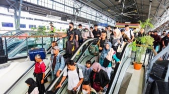 KAI Daop 1 Jakarta Sebut Jumlah Pemudik 2025 Diperkirakan Capai 845.448 Orang