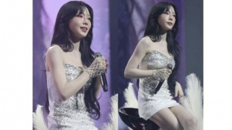 Visual Taeyeon di Konser The Tense Mencuri Perhatian: Auranya Luar Biasa!