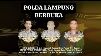 Potret 3 Polisi yang Tewas saat Gerebek Sabung Ayam di Lampung