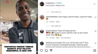 Ekspresi Patrick Kluivert Jadi Sorotan saat Ketemu Pemain Timnas Indonesia, Bikin Netizen Kagum