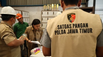 Satgas Pangan Polda Jatim Sidak Produk Minyakita Mahesi Agri Karya, Ini Hasilnya