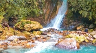 Lau Mentar Canyon, Wisata Alam Gratis dengan View Air Terjun yang Menawan