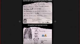 Dari Penjara Vadel Badjideh Kirim Surat Bergambar Pocong, Kuntilanak Dan Tuyul