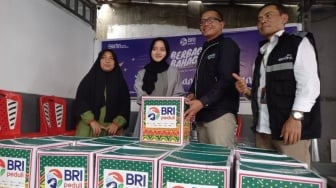 BRI Bagikan 1.500 Paket Sembako untuk Anak Yatim Piatu dan Lansia di Sulawesi dan Maluku Utara