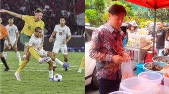 Timnas Indonesia Tertinggal dari Australia, Video STY War Takjil Viral: Balik Lagi Gak Sih Coach