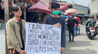 Polres Tangsel Tangguhkan Penahanan Ibu Yani Usai Dua Anaknya Jual Ginjal di Bundaran HI