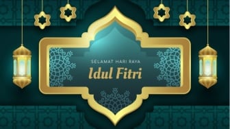 45 Kartu Ucapan Selamat Hari Raya Idul Fitri 2025 Kekinian, Bisa Diedit!