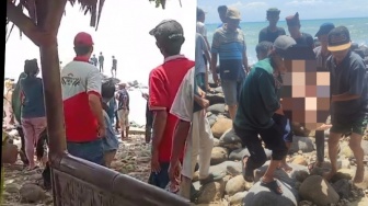 Tragis! 8 Anak Tenggelam di Pantai Titian Mutiara Lamsel: 3 Meninggal, 1 Hilang