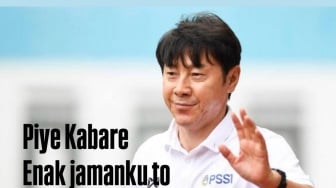 Meme Shin Tae-yong Usai Timnas Indonesia Dibantai: Piye Kabare? Enak Jamanku Toh?