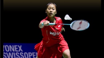 Putri KW Tembus Semifinal Swiss Open 2025, Bakal Ketemu Chen Yu Fei Lagi