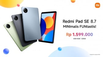 Xiaomi Indonesia Rilis Redmi Pad SE 8.7, Tablet Murah Ukuran Mini Cocok untuk Pelajar