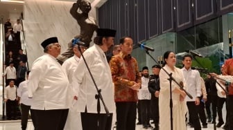 Bicara Hubungannya dengan PDIP, Jokowi: Hangat Betul, dengan Mbak Puan juga Hangat