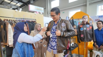 Sandiaga Uno Intip Peluang Potensi UMKM di Love Second Change