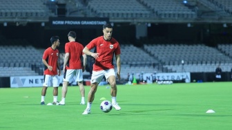 Momen Satu Pemain Timnas Indonesia Bertanding Lawan Diogo Jota