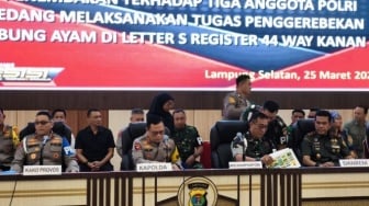 Dua Anggota TNI Resmi Jadi Tersangka Kasus Tembak Mati 3 Polisi di Lampung