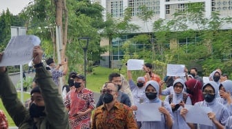 Ini Tuntutan Pegawai dan Nakes yang Geruduk RSUP Sardjito usai THR Dipotong