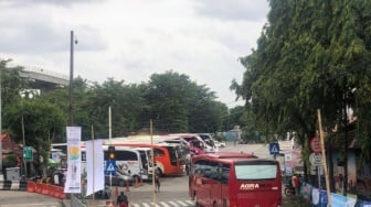 Pemudik di Terminal Kampung Rambutan Meningkat Drastis di H-6 Lebaran