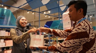 BRI UMKM EXPO(RT) 2025: Minyak Telon Aromatik Habbie Sukses, Meraih Rekor MURI