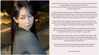 Perjalanan Karier Dita Karang: Idol Kpop Asal Indonesia Umumkan Hengkang dari SECRET NUMBER