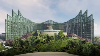 Akhir Tahun Rampung, Begini Progres Pembangunan Gedung Pemerintahan di IKN