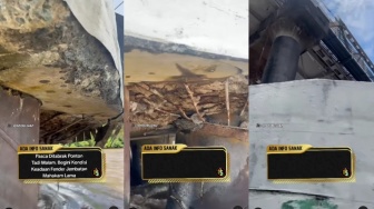Lagi-lagi Ditabrak! Jembatan Mahakam I Alami Kerusakan Serius