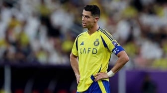 Momen Cristiano Ronaldo Gagal Cetak Gol ke Gawang Kosong