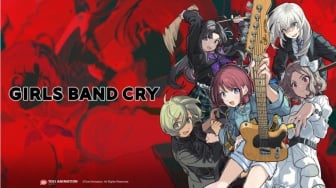 Review Anime Girls Band Cry, Realitas Pahit Industri Musik Indie